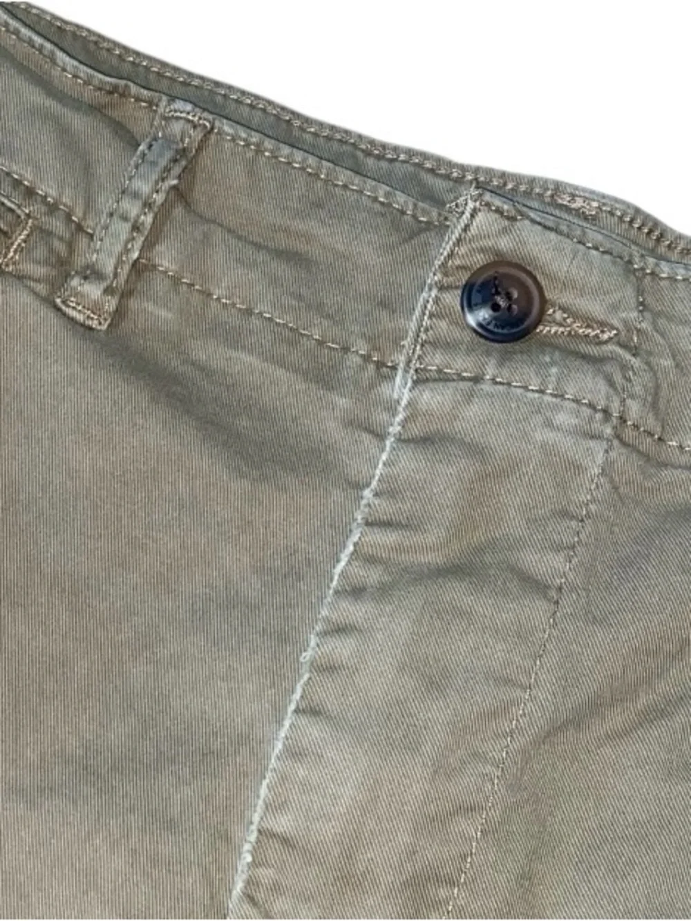 American Eagle Brown Chino Preppy Tan Flex Shorts Mens Size 36 (V-1)